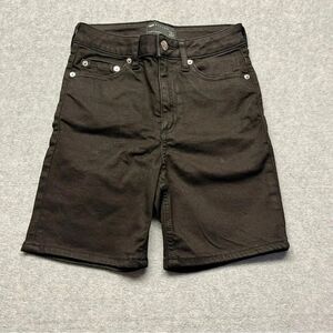 Asos‎ Design Denim Shorts Bermuda Black New size 4
